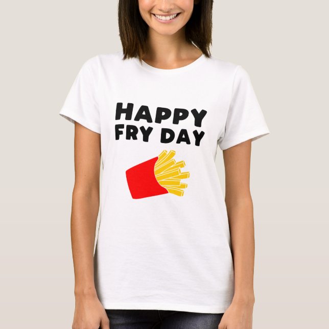 Camiseta divertida Fries (Anverso)