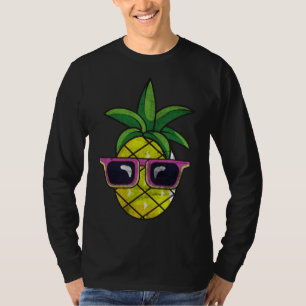 Camiseta Divertida Fruta Tropical Pun Pineapple Shades