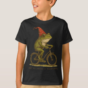 Camiseta Divertida Fuera Causa Alboroto Rana Weird