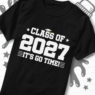 Camiseta Divertida Genial Hora de Graduación Clase de Grado