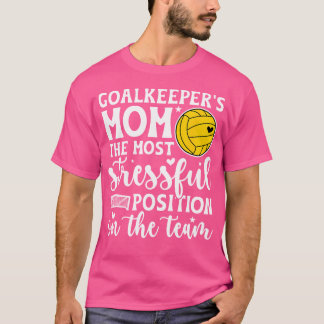 Camiseta Divertida Goalkeeper del waterpolo, Mamá de un poz