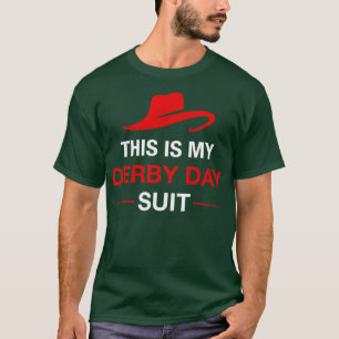 Camiseta Divertida Gorra Derby Day de mujeres Derby Suit Ke