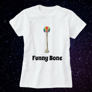 Camiseta divertida - Graciosa Camisa Ósea