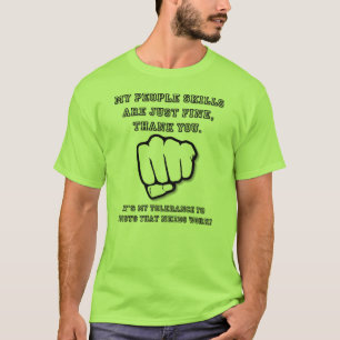 Camiseta Divertida Habilidades Sociales