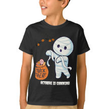 Camiseta divertida Halloween con truco o truco par