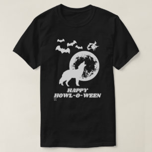 camiseta divertida "HAPPY HOWL-O-WEEN 2"