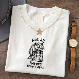 Camiseta divertida héroe tejón gruñón