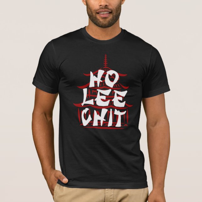 Camiseta Divertida Hip Ho Lee Chit - Camiseta Gráf (Anverso)