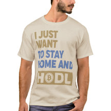 Camiseta divertida Hodl Crypto Bitcoin logo delant
