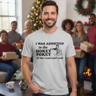 Camiseta divertida Hokey Pokey – Punny Cotton Tee 