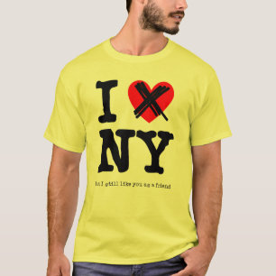 Camiseta Divertida Humor Amigo Nueva York