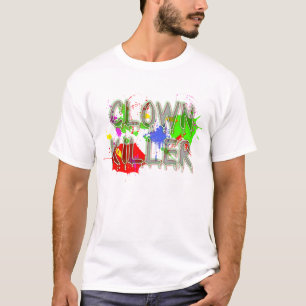 Camiseta Divertida Humor Asesino Payaso