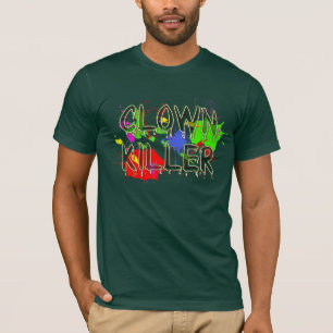 Camiseta Divertida Humor Asesino Payaso