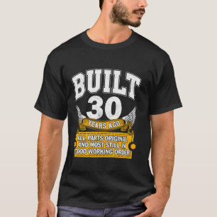 Camiseta Divertida idea de 30 años Fiesta feliz diciendo 30