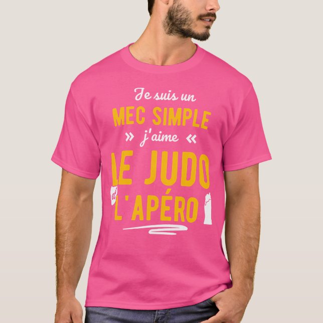 Camiseta Divertida idea de Apero Judo Gracioso (Anverso)