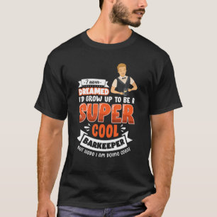 Camiseta Divertida Idea De Regalo De Barkeeper Para Barman 