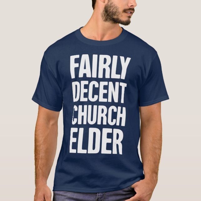 Camiseta Divertida Iglesia Cristiana (Anverso)