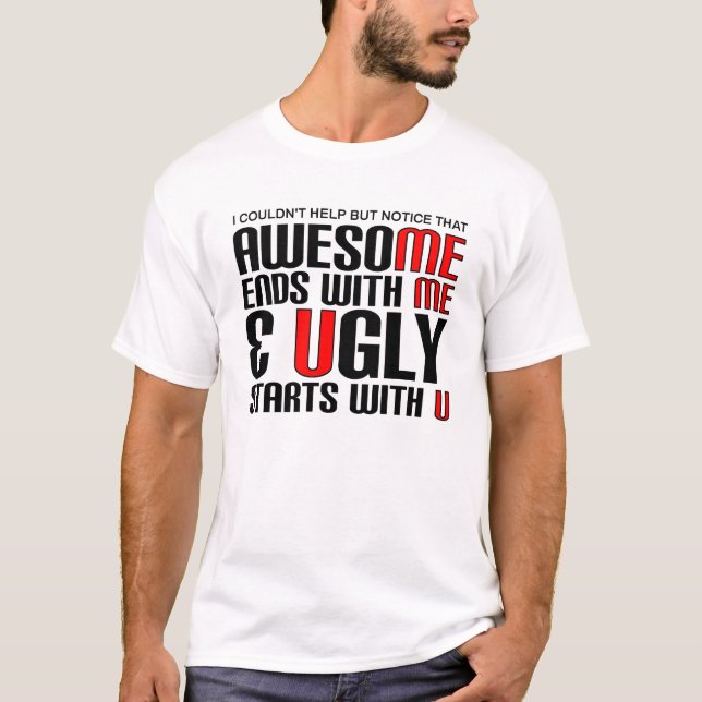 Camiseta Divertida Increíble Yo (Anverso)