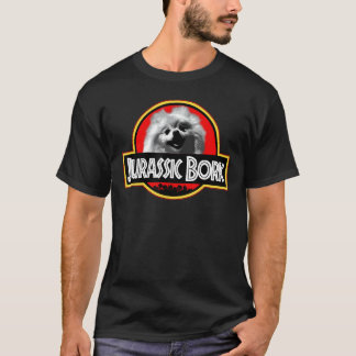 Camiseta divertida Jurassic Bork Doggo Pomeranian