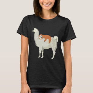 Camiseta Divertida Lema Durmiendo En Llama