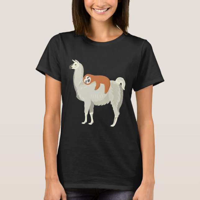 Camiseta Divertida Lema Durmiendo En Llama (Anverso)