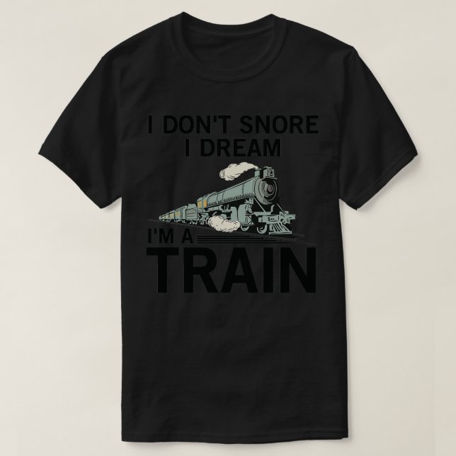 Camiseta Divertida Locomotora De Tren Diciendo Para El Abue (Diseño del anverso)
