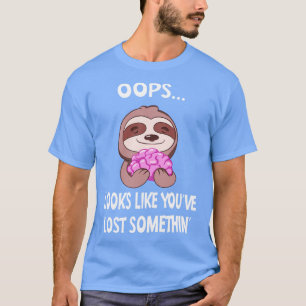 Camiseta Divertida lotería con el cerebro parece que perdis