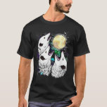 Camiseta Divertida Luna de Zarigüeya Gritos de Zar<br><div class="desc">Un diseño divertido y único de zarigüeya que presenta zarigüeyas gritando adorables aullando a la luna. Perfecto para amantes de los animales que disfrutan de estéticas extravagantes, raras y lindas. Este diseño es un regalo ideal para fanáticos de las zarigüeyas, amantes de la noche y cualquiera con sentido del humor....</div>