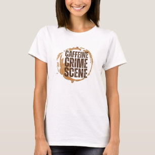 Camiseta Divertida mancha de café para amantes del café cit