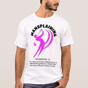 Camiseta divertida MANSPLAINING Golf