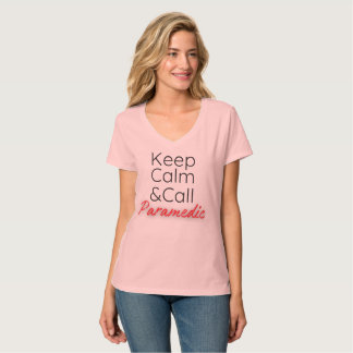 Camiseta divertida Mantener la calma y llamar para
