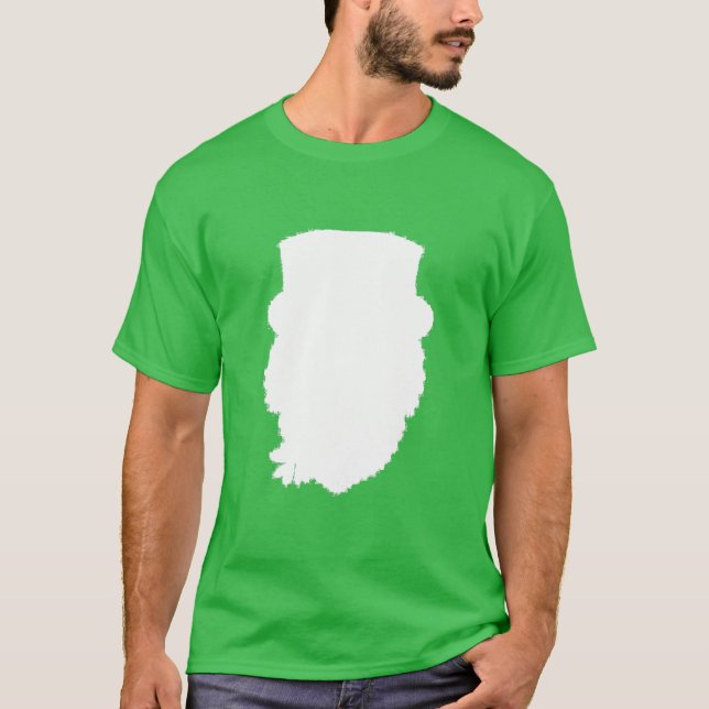 Camiseta Divertida Máscara del Día de St Pattys Día de St P (Anverso)