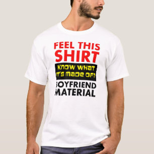 Camiseta Divertida Material de Novio