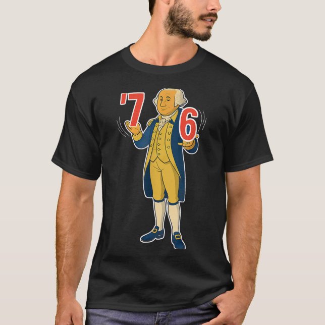 Camiseta divertida meme de George Washington 67 Si (Anverso)