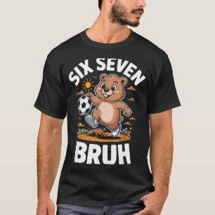 Camiseta divertida meme del día de la marmota 67 f