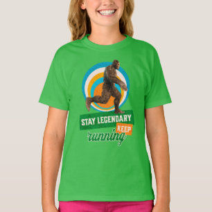 Camiseta Divertida Motivación para Correr de Bigfoot