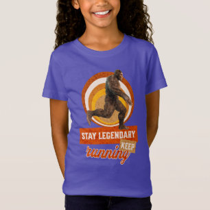 Camiseta Divertida Motivación para Correr de Bigfoot