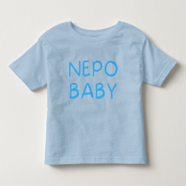 Camiseta divertida Nepo Baby Toddler (Anverso)