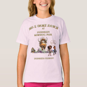 Camiseta divertida niños bisonte búfalo americano