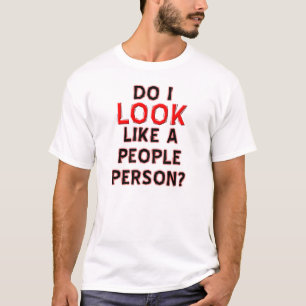 Camiseta divertida no soy una persona sociable