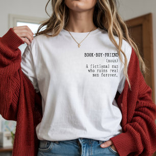 Camiseta Divertida NOVIO·LIBRO·DIVERTIDO – Regalo