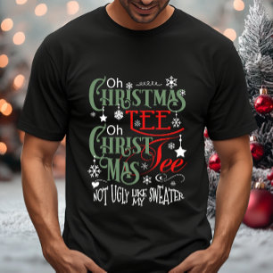 Camiseta Divertida Oh Navidad ID463