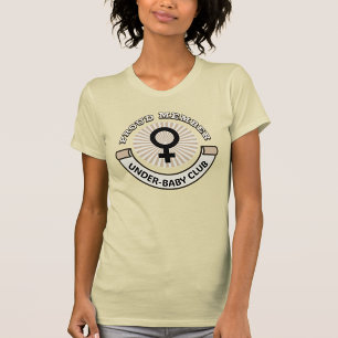 Camiseta Divertida "Orgulloso Miembro del Club Sub-Bebé" Po