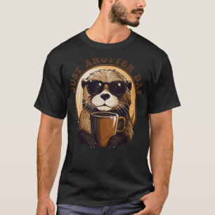 Camiseta divertida Otter - Otro día más para Otter