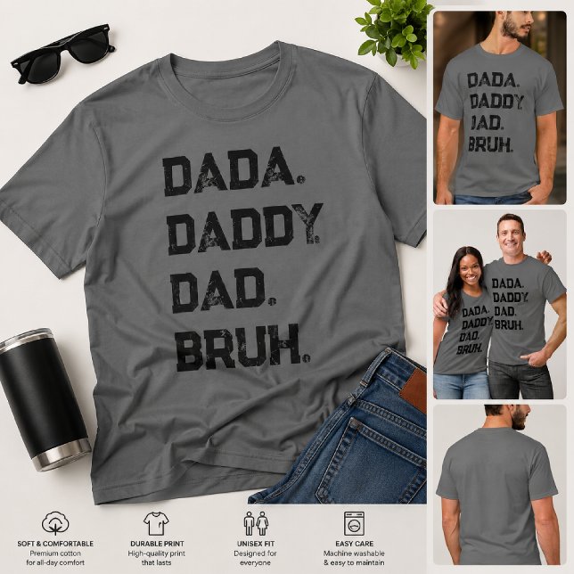 Camiseta divertida-PAPÁ DADA BRUCH (Subido por el creador)