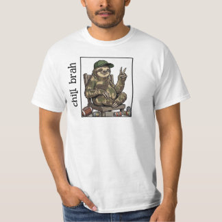 Camiseta divertida para adultos Chill brah