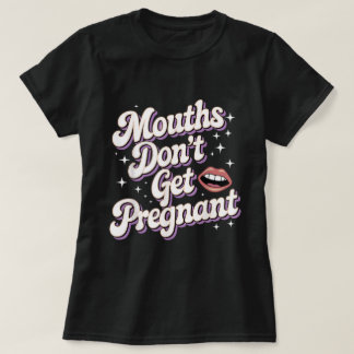 Camiseta divertida para adultos, las bocas no se e