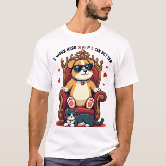 Camiseta divertida para amantes de mascotas