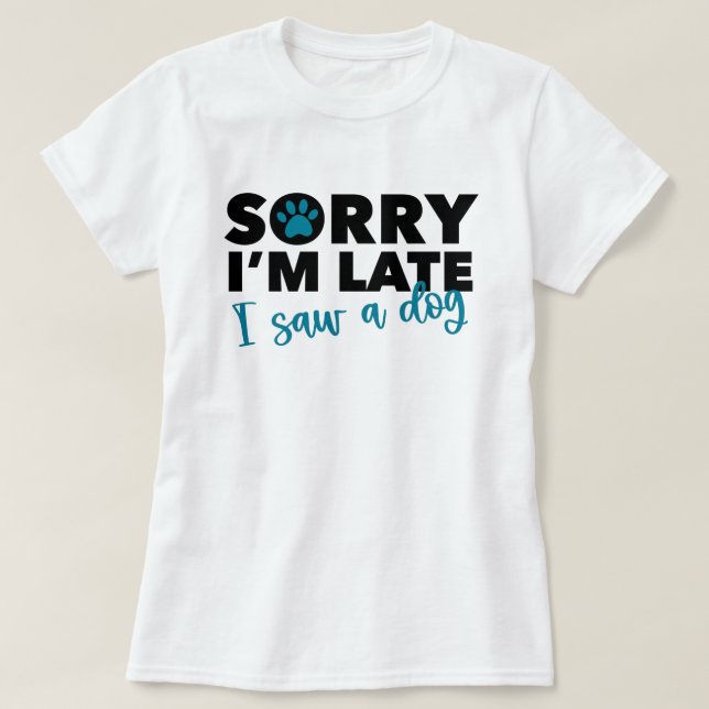 Camiseta Divertida para Amantes de Perros (Diseño del anverso)