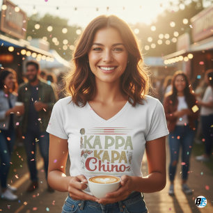 Camiseta divertida para amantes del café Kappa Kap